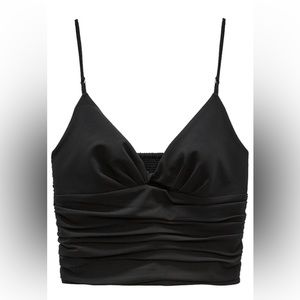 Zara black cutout top (S)
